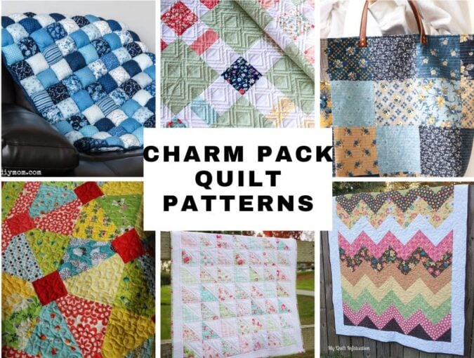 Free Charm Pack Quilt Patterns ⋆ Hello Sewing